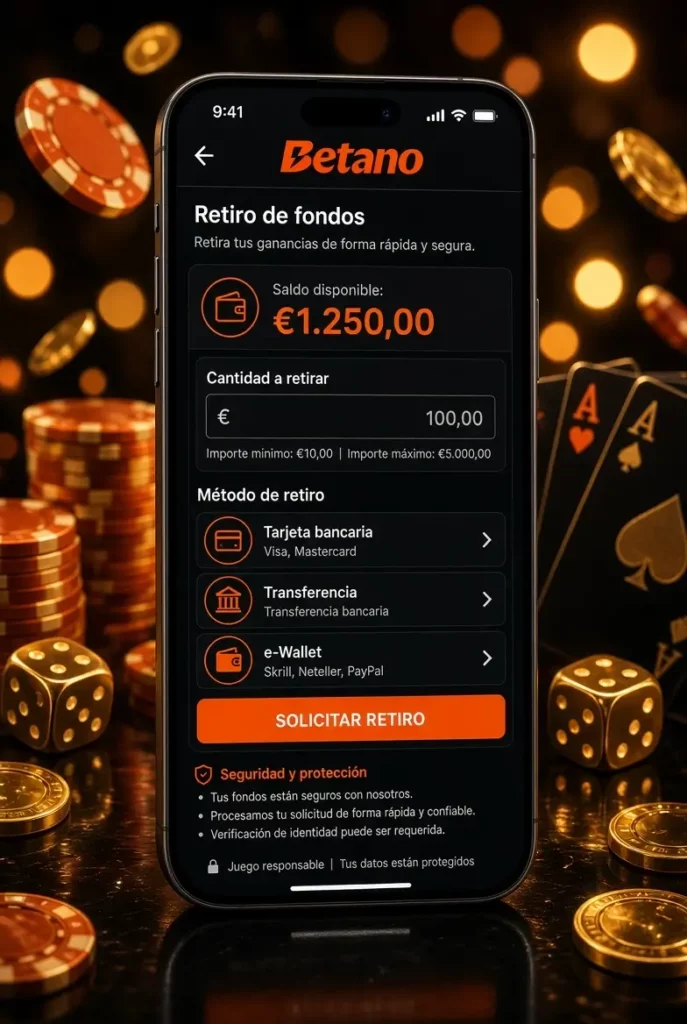 Teléfono con retiro de fondos